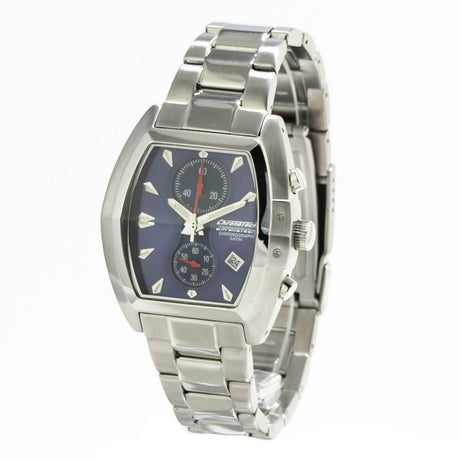 Chronotech Silver Stainless Steel Watch - Hilstor