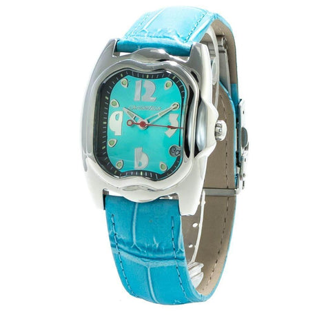 Chronotech Blue Leather Watch - Hilstor