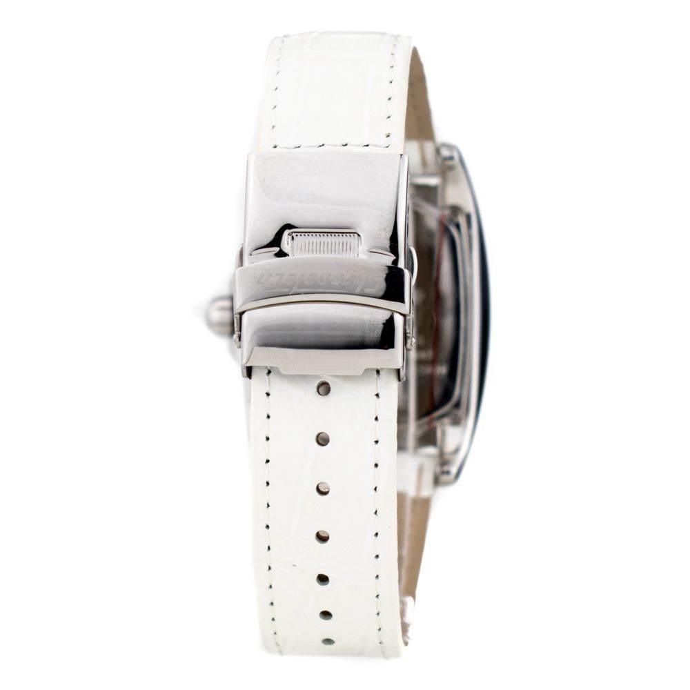Chronotech White Leather Watch - Hilstor