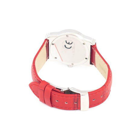 Chronotech Red Leather Watch - Hilstor