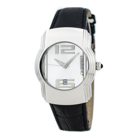 Chronotech Black Leather Watch - Hilstor