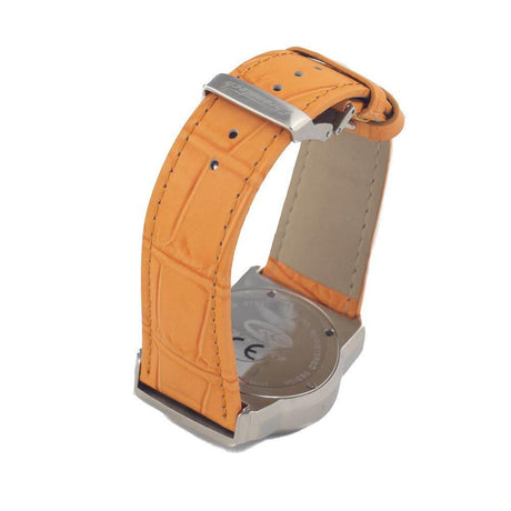 Chronotech Orange Leather Watch - Hilstor