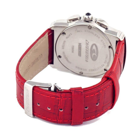 Chronotech Red Leather Watch - Hilstor
