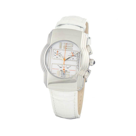 Chronotech White Leather Watch - Hilstor