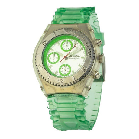 Chronotech Green Rubber Watch - Hilstor
