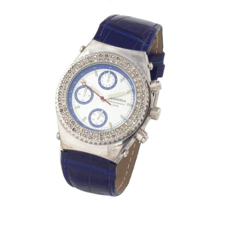 Chronotech Blue Leather Watch - Hilstor