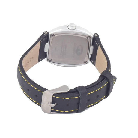 Chronotech Black Leather Watch - Hilstor