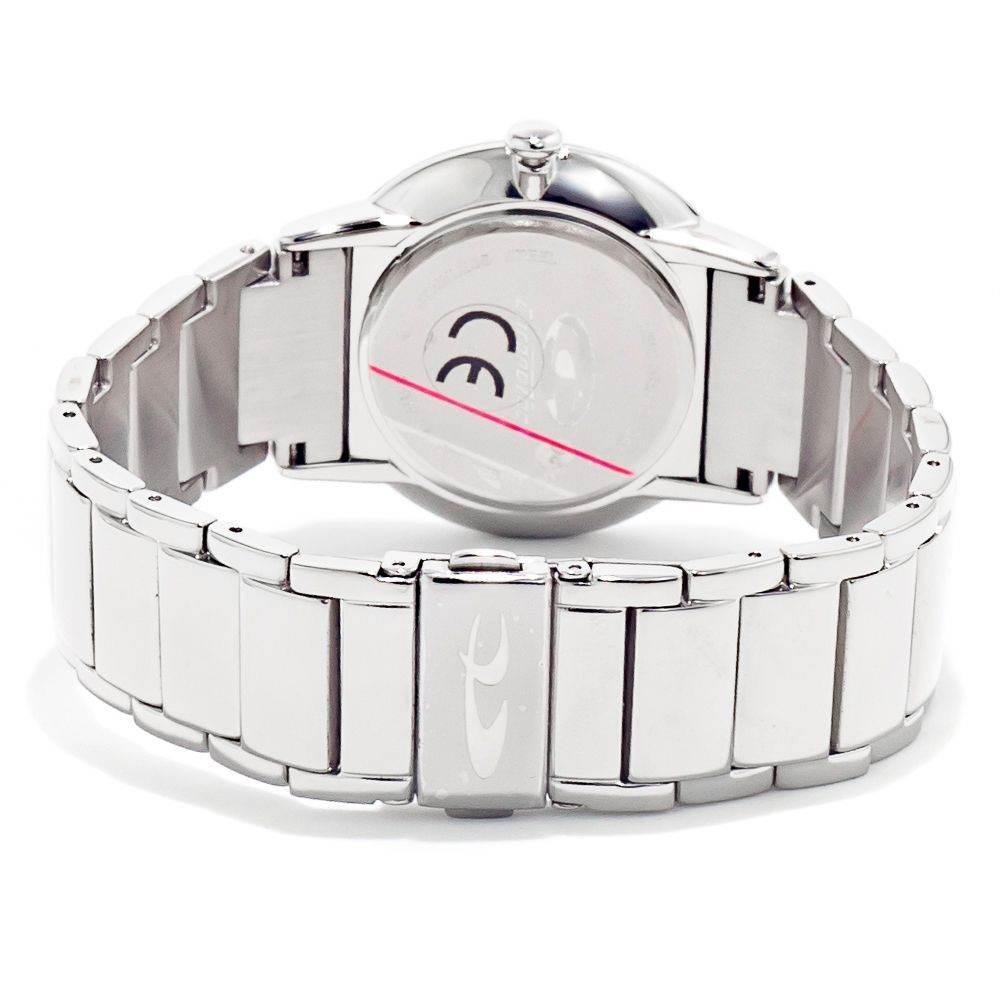 Chronotech Silver Stainless Steel Watch - Hilstor