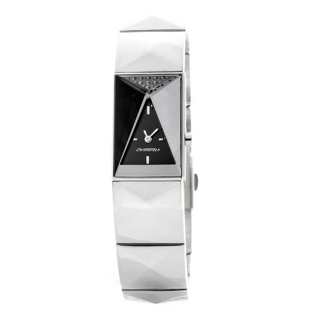 Chronotech Silver Steel Watch - Hilstor