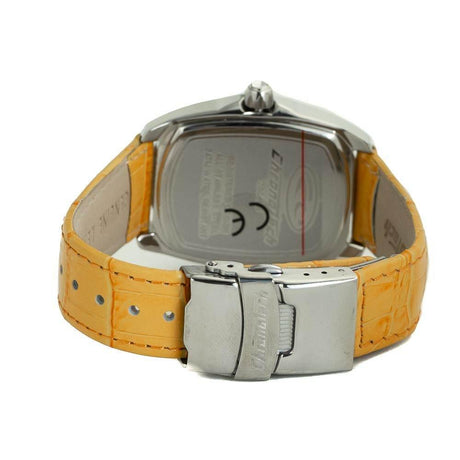Chronotech Orange Leather Watch - Hilstor