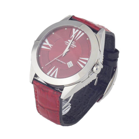 Chronotech Black Leather Watch - Hilstor