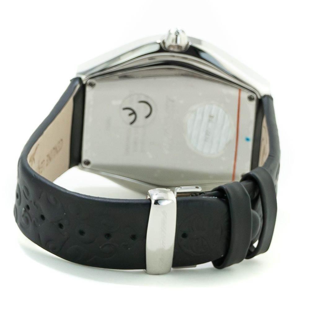 Chronotech Black Leather Watch - Hilstor