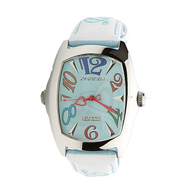 Chronotech Blue Leather Watch - Hilstor