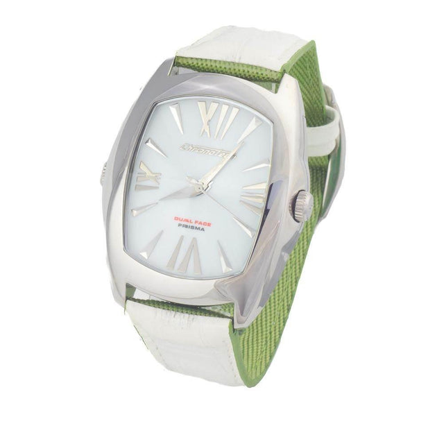 Chronotech Green Leather Watch - Hilstor