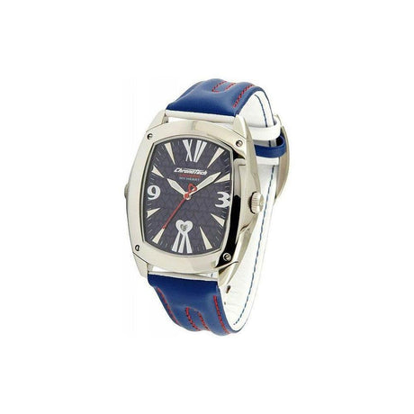 Chronotech Blue Leather Watch - Hilstor