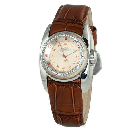 Chronotech Brown Leather Watch - Hilstor
