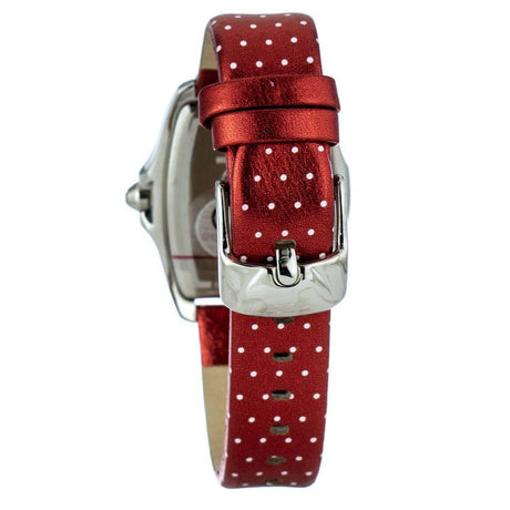 Chronotech Red Leather Watch - Hilstor