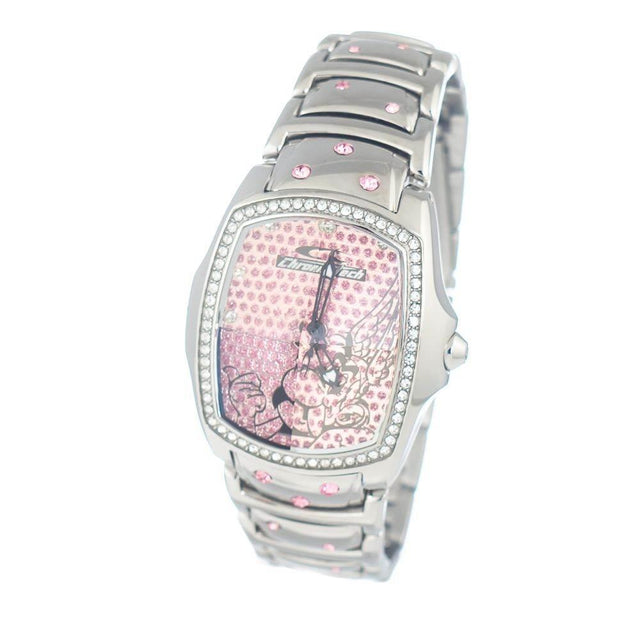 Chronotech Silver Stainless Steel Watch - Hilstor