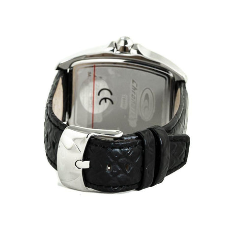 Chronotech Black Leather Watch - Hilstor