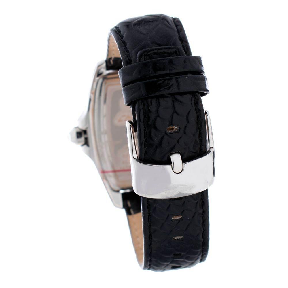 Chronotech Black Leather Watch - Hilstor