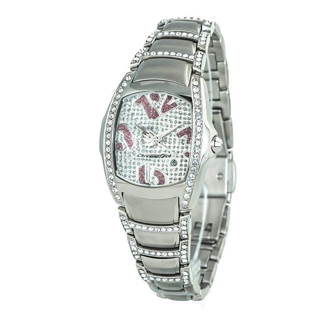 Chronotech Silver Stainless Steel Watch - Hilstor