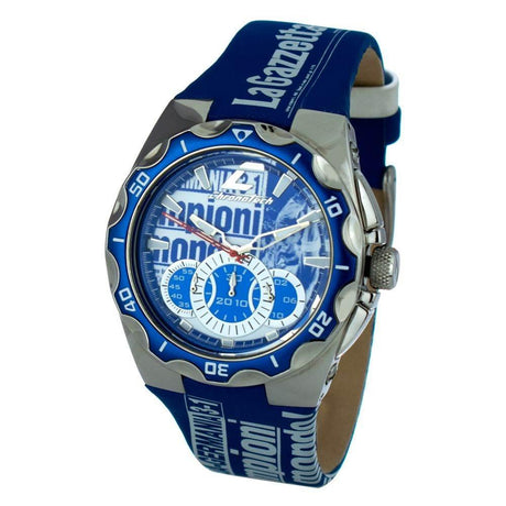 Chronotech Blue Leather Watch - Hilstor