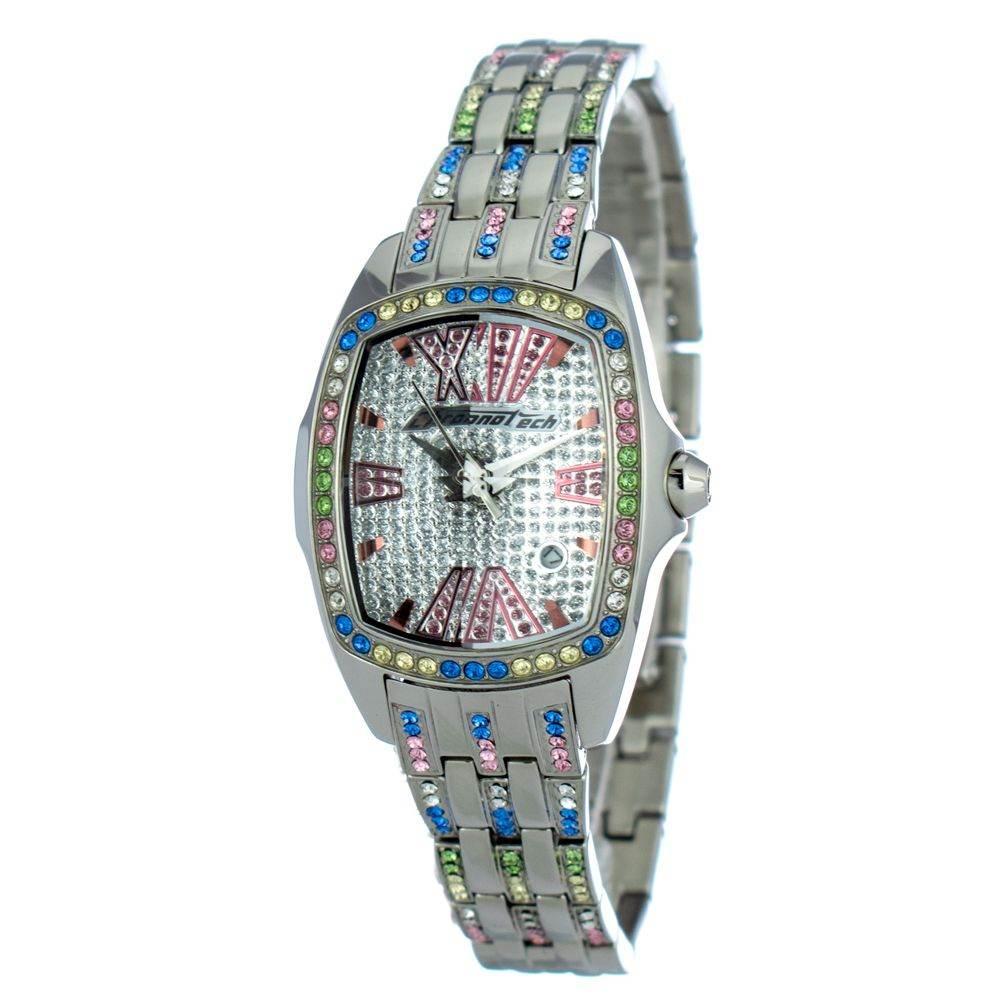 Chronotech Silver Steel Watch - Hilstor