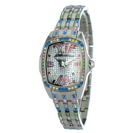 Chronotech Silver Steel Watch - Hilstor