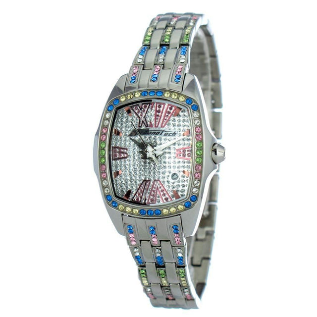 Chronotech Silver Steel Watch - Hilstor
