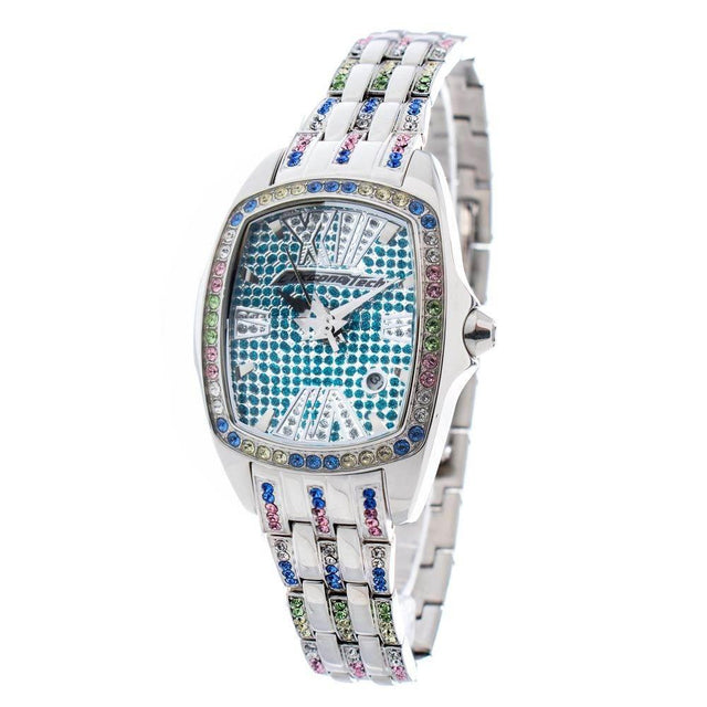 Chronotech Silver Stainless Steel Watch - Hilstor