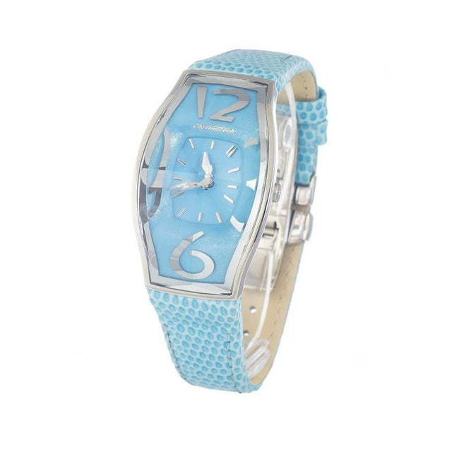 Chronotech Blue Leather Watch - Hilstor