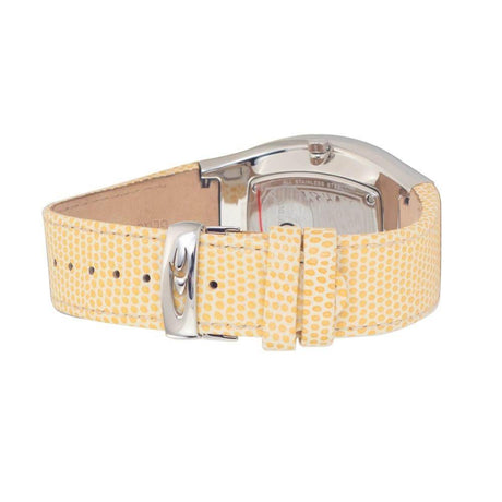 Chronotech Yellow Leather Watch - Hilstor