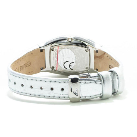 Chronotech Silver Leather Watch - Hilstor
