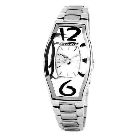 Chronotech Silver Steel Watch - Hilstor