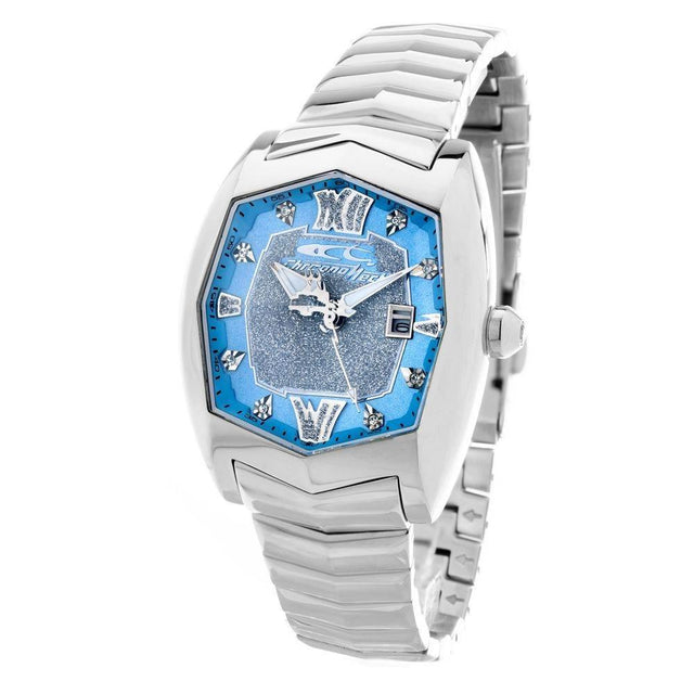 Chronotech Silver Steel Watch - Hilstor
