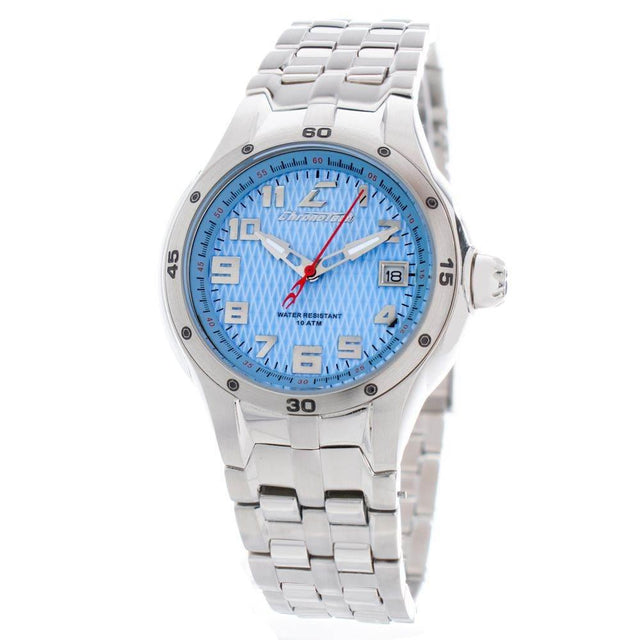 Chronotech Silver Stainless Steel Watch - Hilstor