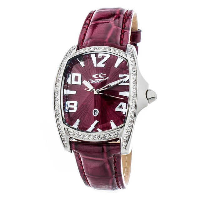 Chronotech Red Leather Watch - Hilstor