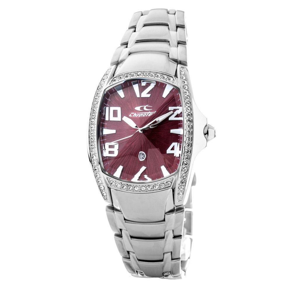 Chronotech Silver Stainless Steel Watch - Hilstor