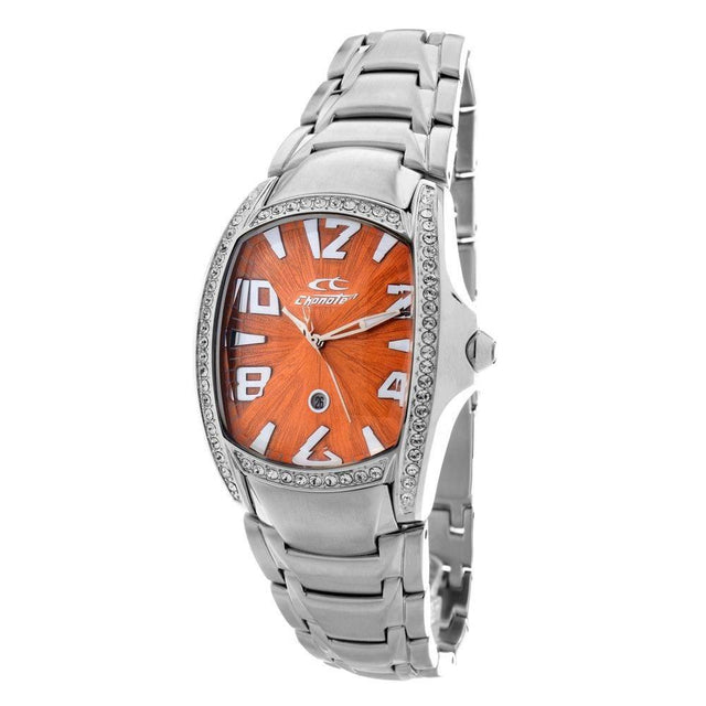 Chronotech Silver Stainless Steel Watch - Hilstor