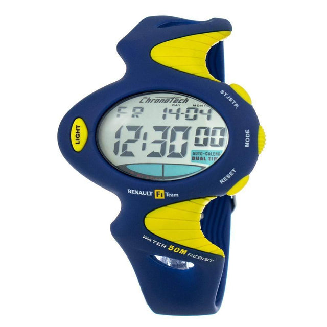 Chronotech Blue Rubber Watch - Hilstor