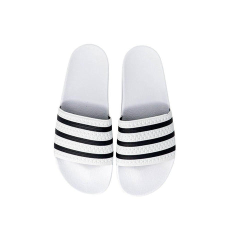 Adidas White Polyester Sandal - Hilstor