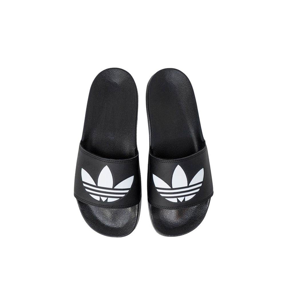 Adidas Black Polyester Sandal - Hilstor