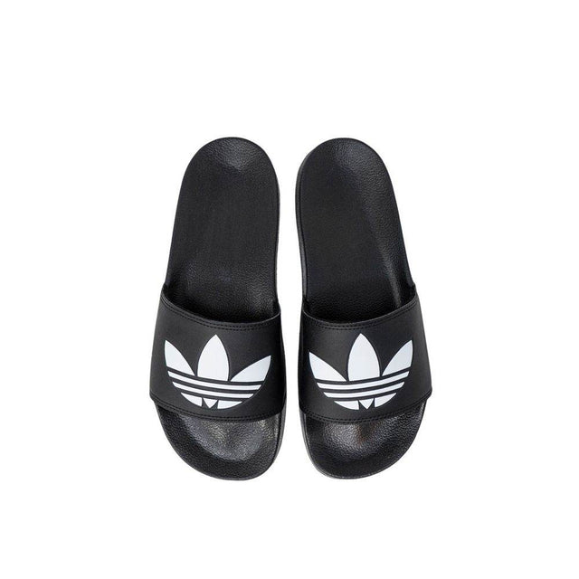 Adidas Black Polyester Sandal - Hilstor