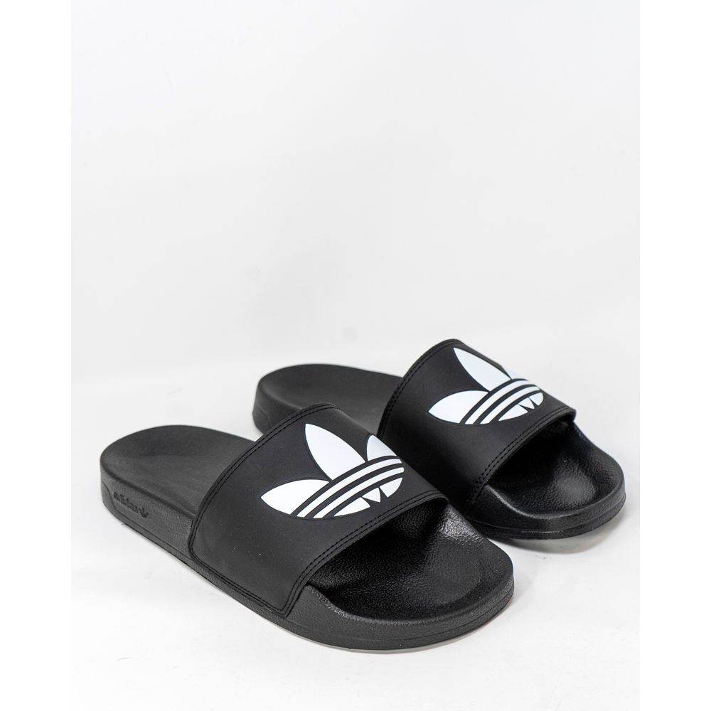 Adidas Black Polyester Sandal - Hilstor