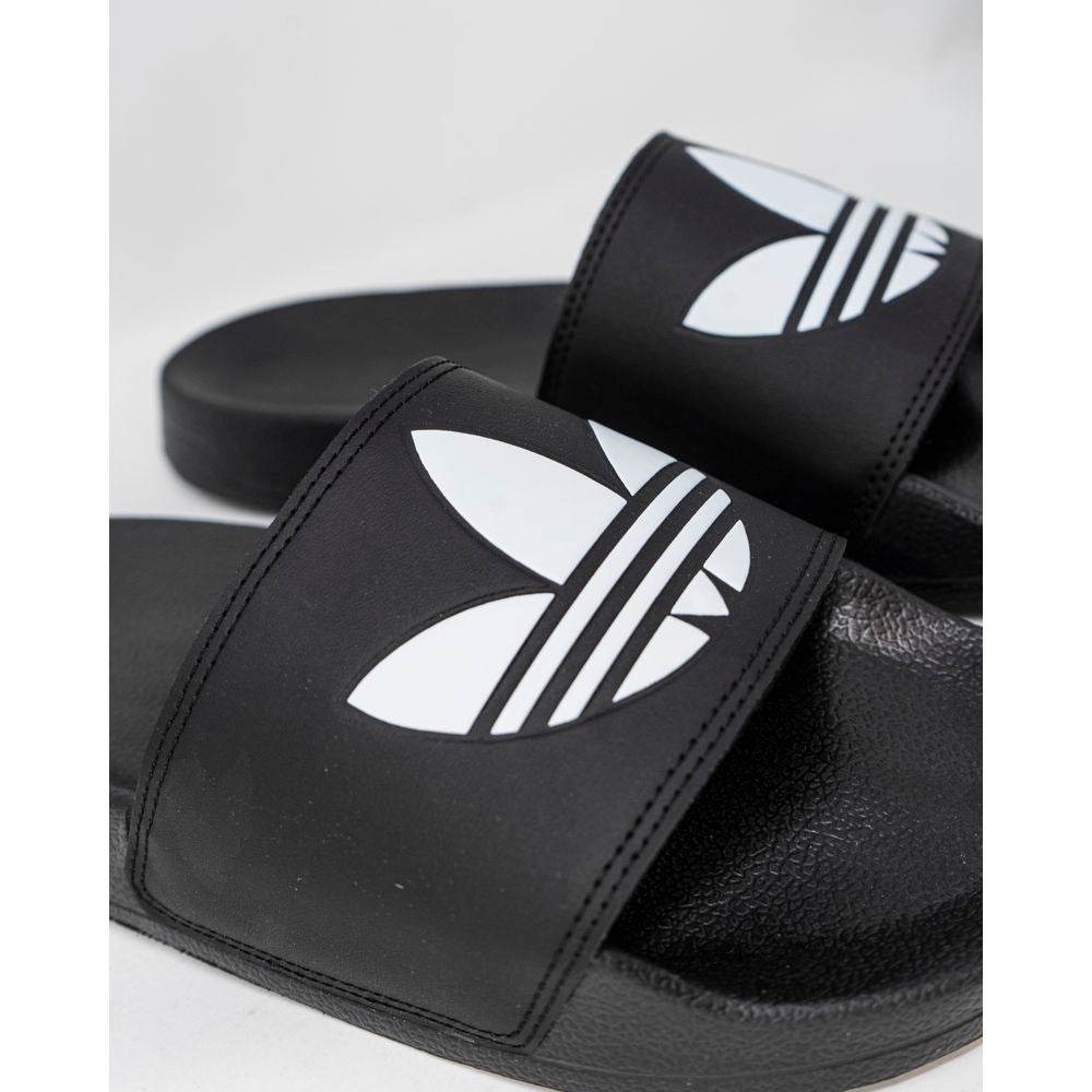 Adidas Black Polyester Sandal - Hilstor