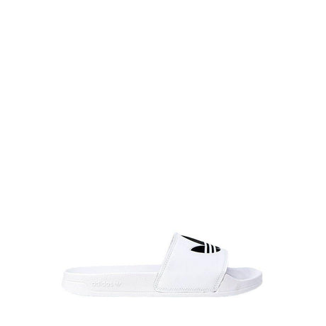 Adidas White Polyester Sandal - Hilstor