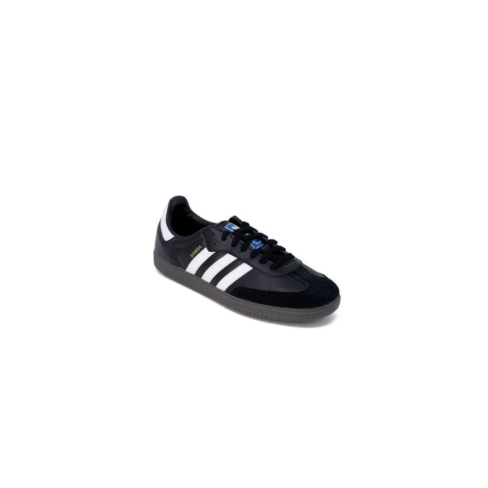 Adidas Black Leather Sneaker - Hilstor