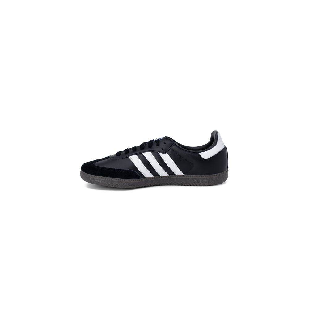 Adidas Black Leather Sneaker - Hilstor