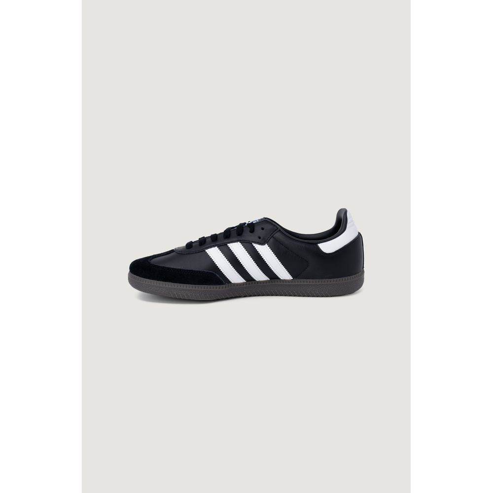 Adidas Black Leather Sneaker - Hilstor