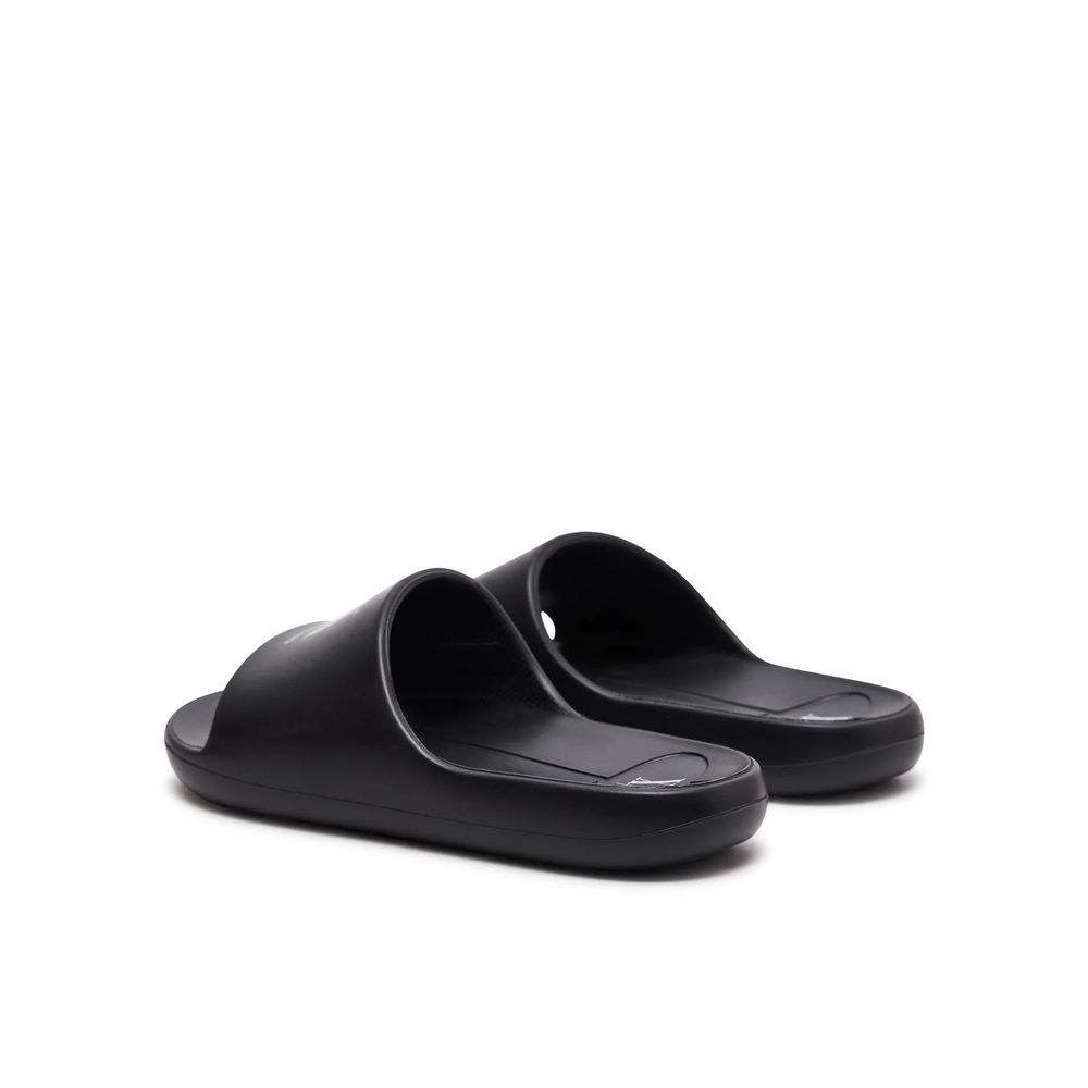 Armani Exchange Black And White Polyethylene Sandal - Hilstor
